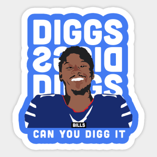 Stef Diggs Sticker